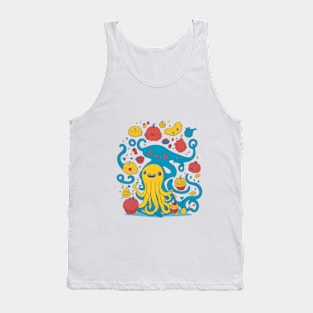 Octopus and wonder cakes Tank Top